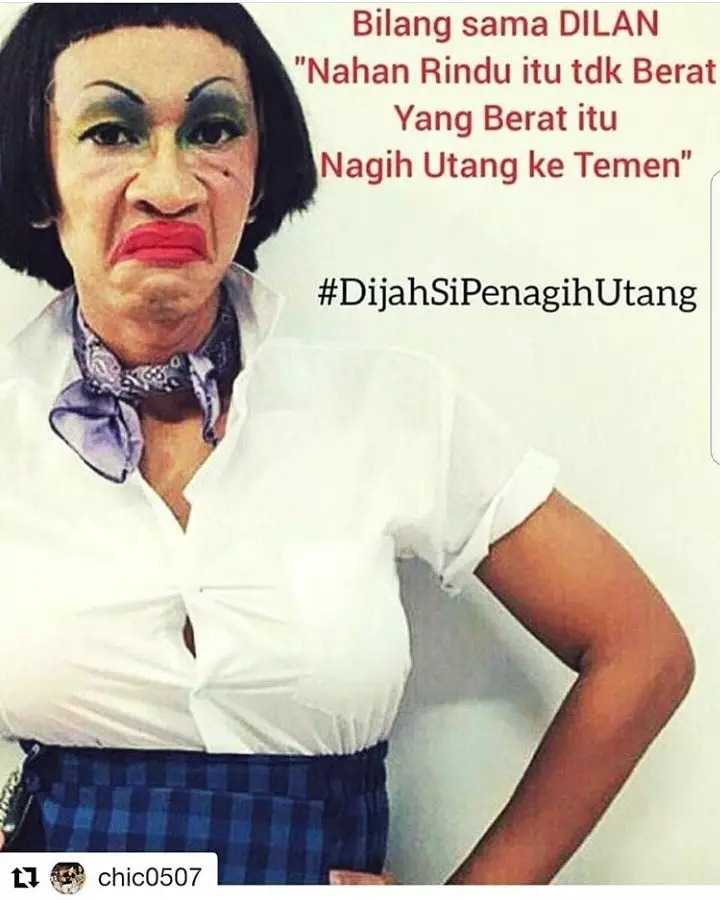 Kata-kata lucu nagih utang © 2021 brilio.net