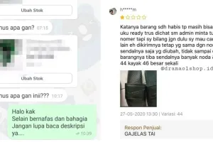 9 Chat penjual online shop tanggapi pembeli ini lucunya ngena ke hati