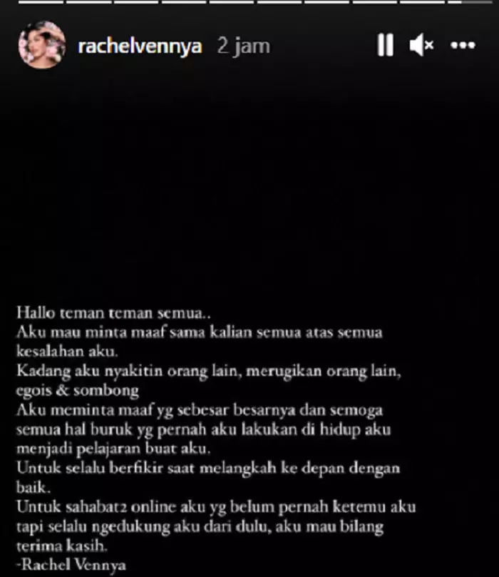 Kontroversi yang pernah menghampiri selebgram Rachel Vennya Berbagai sumber 