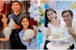 Momen gender reveal anak pertama 9 pesinetron, penuh kebahagiaan