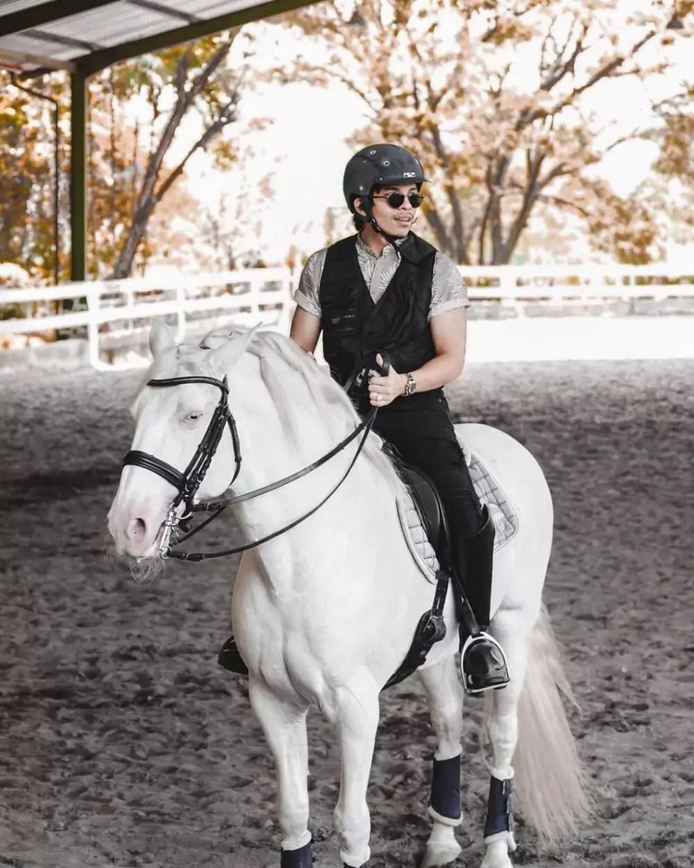 seleb pria saat berkuda © 2021 berbagai sumber