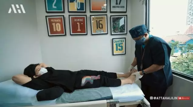 Atta Halilintar lakukan medical check up © 2021 brilio.net