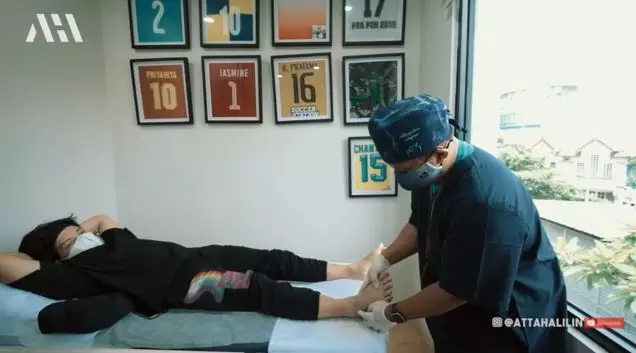 Atta Halilintar lakukan medical check up © 2021 brilio.net