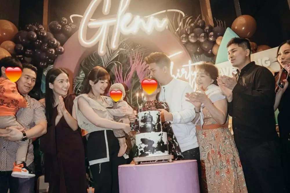 Momen ultah Glenn Alinskie ke-33 tahun Instagram