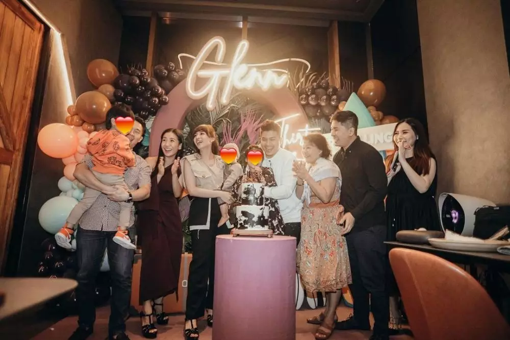 Momen ultah Glenn Alinskie ke-33 tahun Instagram