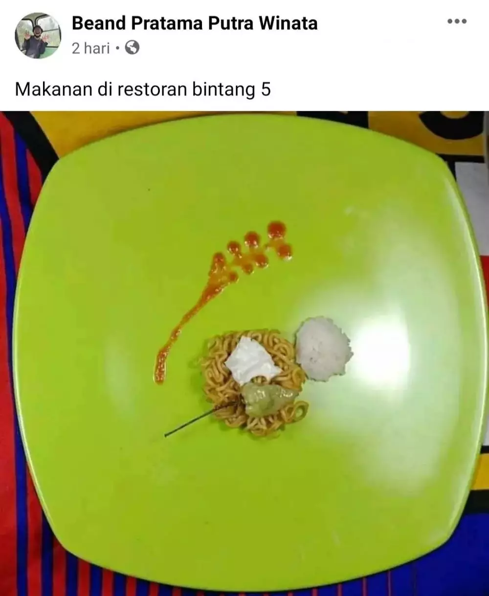 orang kalau kepepet menyajikan makanan kreatif banget © 2021 instagram.com orang kalau kepepet menyajikan makanan kreatif banget © 2021 instagram.com