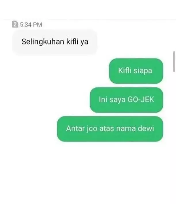 chat absurd pelanggan ojol yang ngeselin pol © 2021 instagram.com chat absurd pelanggan ojol yang ngeselin pol © 2021 instagram.com
