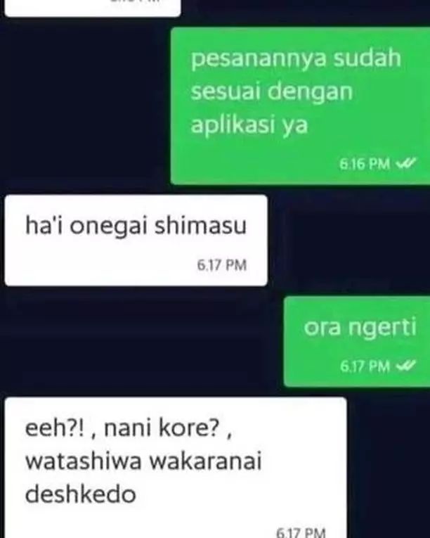 chat absurd pelanggan ojol yang ngeselin pol © 2021 instagram.com chat absurd pelanggan ojol yang ngeselin pol © 2021 instagram.com