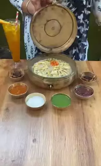 'siomay' India ini berlapis emas 24 karat Instagram