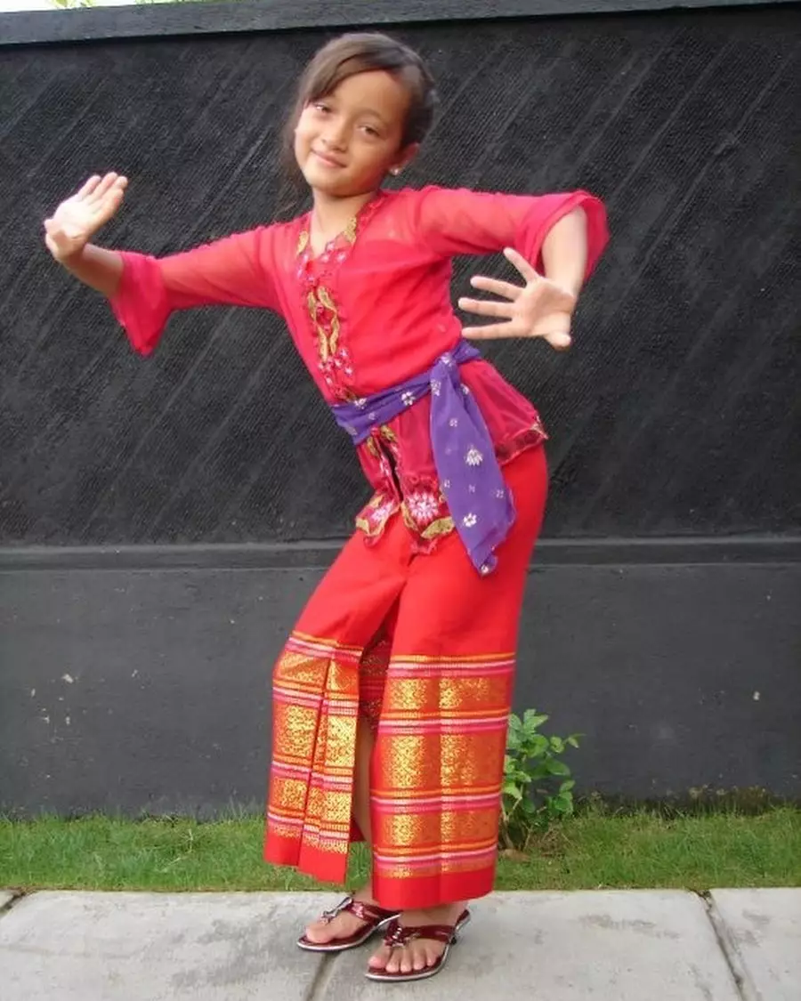 Potret masa kecil Megan Domani Instagram/@megandomani1410