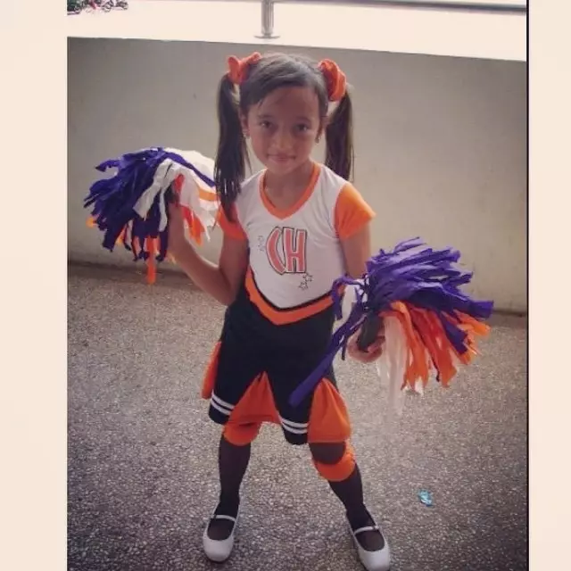 Potret masa kecil Megan Domani Instagram/@megandomani1410