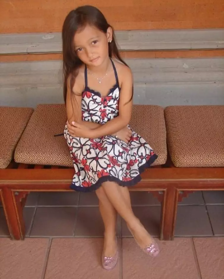 Potret masa kecil Megan Domani Instagram/@megandomani1410