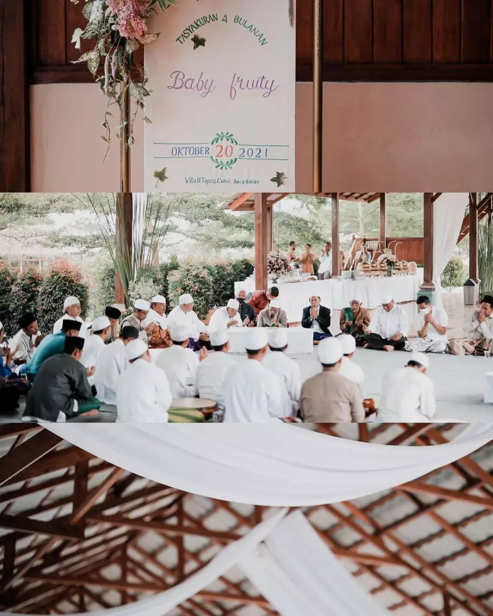 momen tasyakuran siti badriah © instagram momen tasyakuran siti badriah © instagram