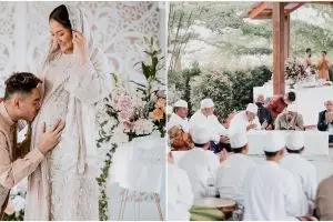 9 Momen tasyakuran 4 bulan kehamilan Siti Badriah, penuh haru bahagia