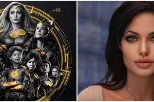 Cerita Angelina jolie soal perannya di film Eternals sebagai Thena