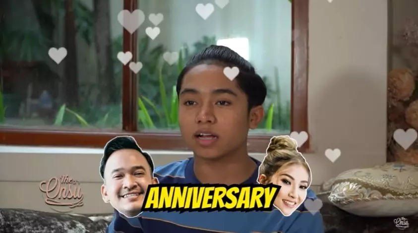 Betrand Peto beri kejutan anniversary © YouTube