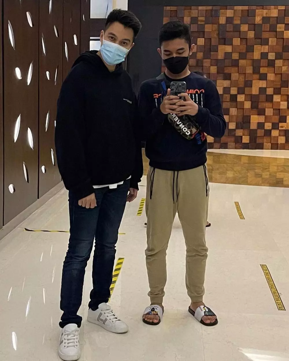 kebersamaan fiki naki dan baim wong © instagram