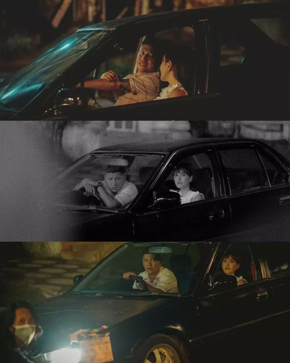 momen mesra shandy aulia dan pasangan film © berbagai sumber