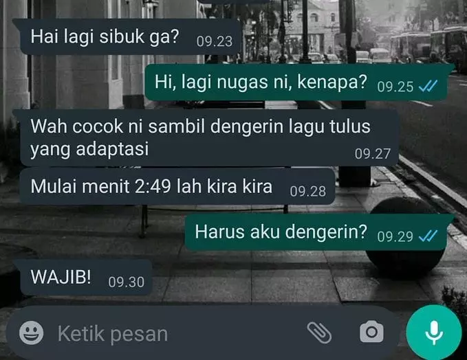 chat modusin temen bucin banget deh © 2021 instagram.com chat modusin temen bucin banget deh © 2021 instagram.com