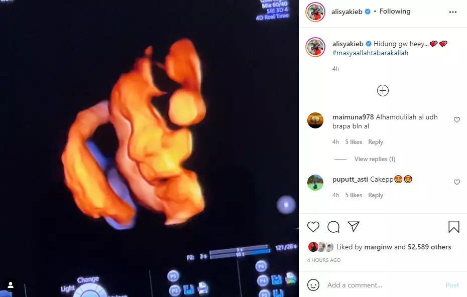 Margin Wieheerm ungkap jenis kelamin calon bayinya Instagram Margin Wieheerm ungkap jenis kelamin calon bayinya Instagram