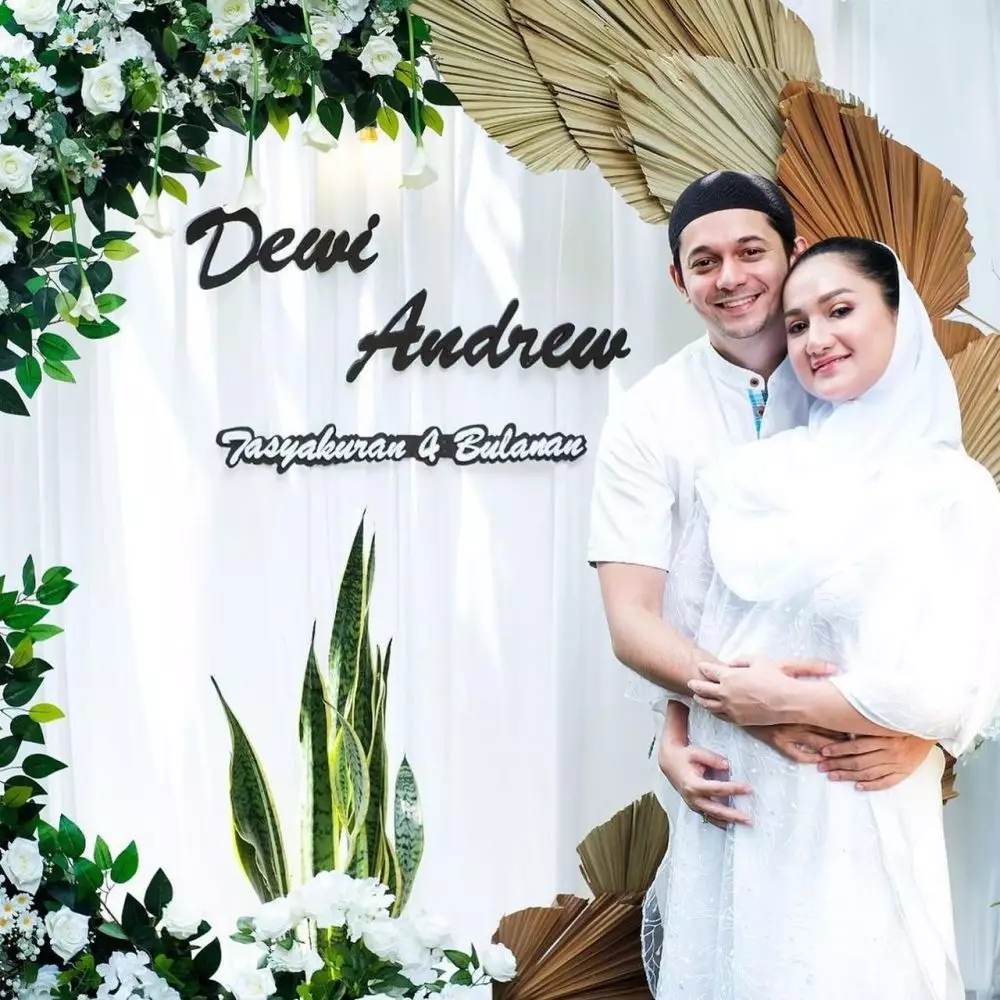 dekorasi tasyakuran 4 bulanan seleb © Instagram dekorasi tasyakuran 4 bulanan seleb © Instagram