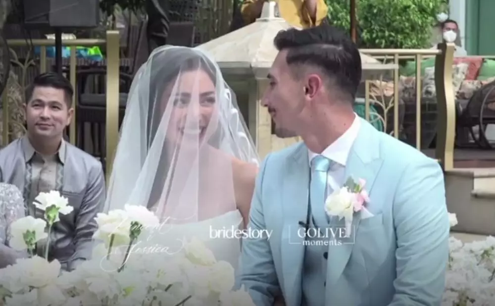 Momen pemberkatan Jessica Iskandar © Instagram