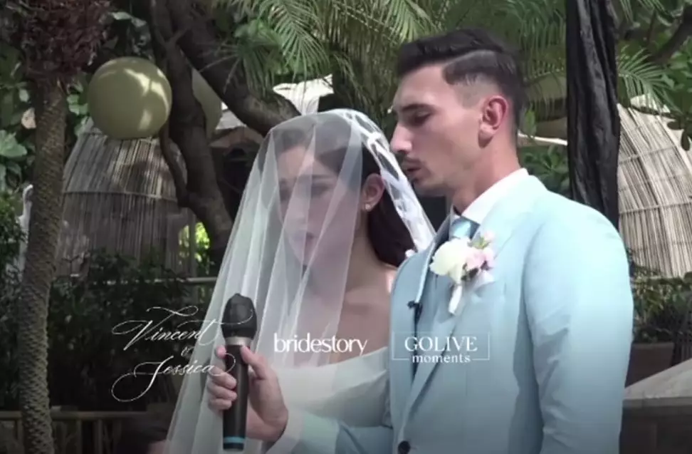 Momen pemberkatan Jessica Iskandar © Instagram