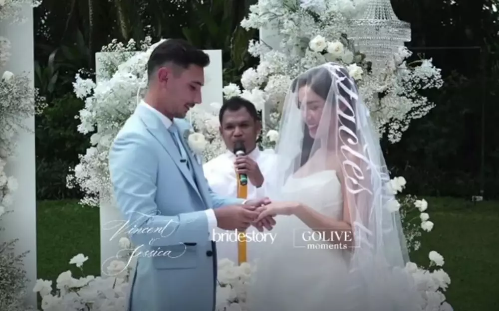 Momen pemberkatan Jessica Iskandar © Instagram