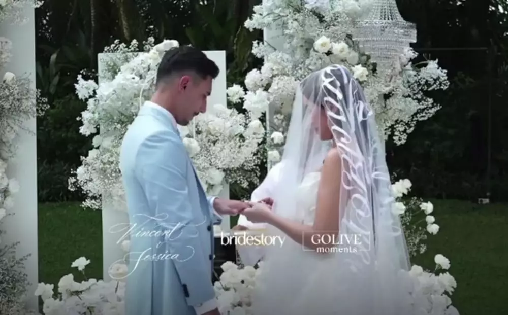 Momen pemberkatan Jessica Iskandar © Instagram