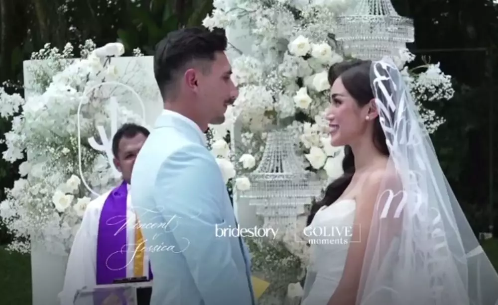 Momen pemberkatan Jessica Iskandar © Instagram