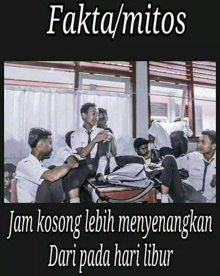 Kata-kata lucu rindu masa sekolah © berbagai sumber