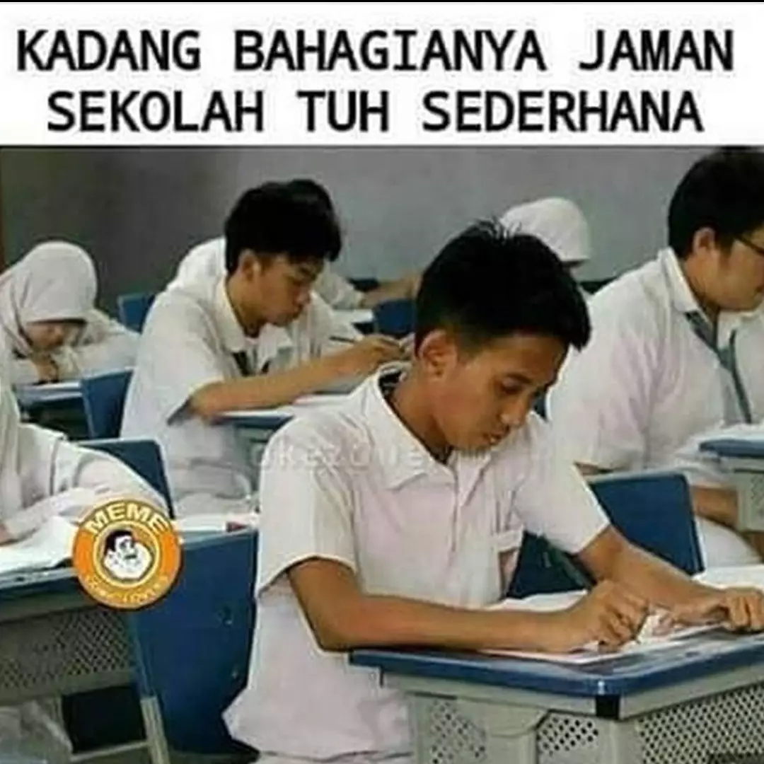 Kata-kata lucu rindu masa sekolah, bikin nostalgia