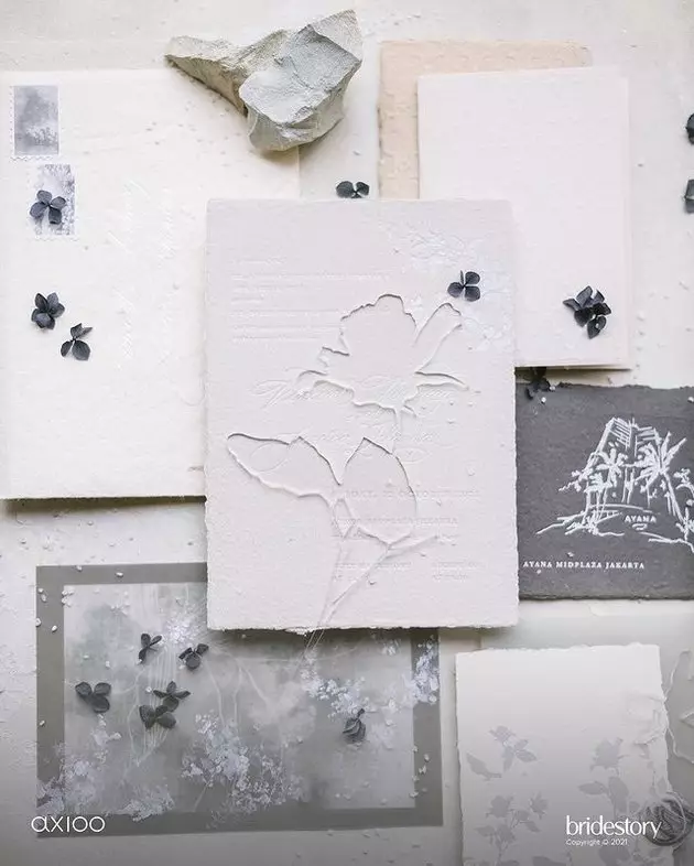 Detail pernikahan Jedar dan Vincent © Instagram Detail pernikahan Jedar dan Vincent © Instagram