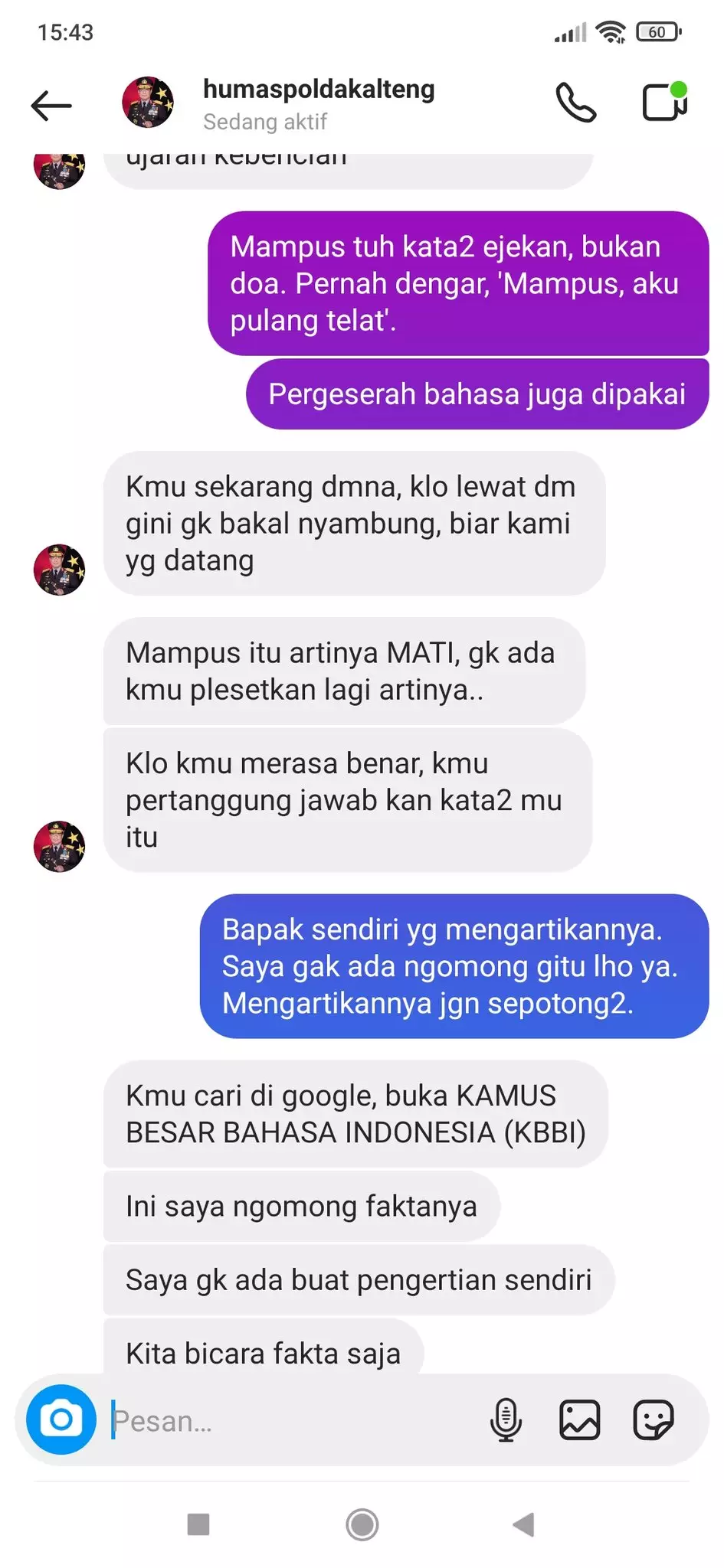 dm instagram humas polda kalteng © 2021 Berbagai Sumber