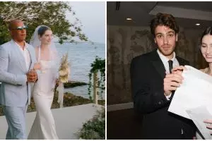 Didampingi Vin Diesel, ini 7 momen pernikahan putri Paul Walker