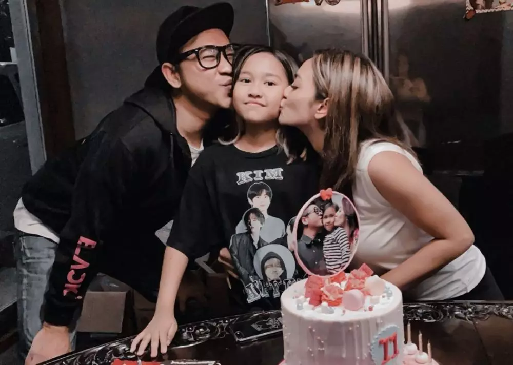 potret kompak Masayu Anastasia dan Lembu © Instagram