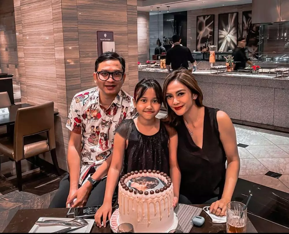 potret kompak Masayu Anastasia dan Lembu © Instagram