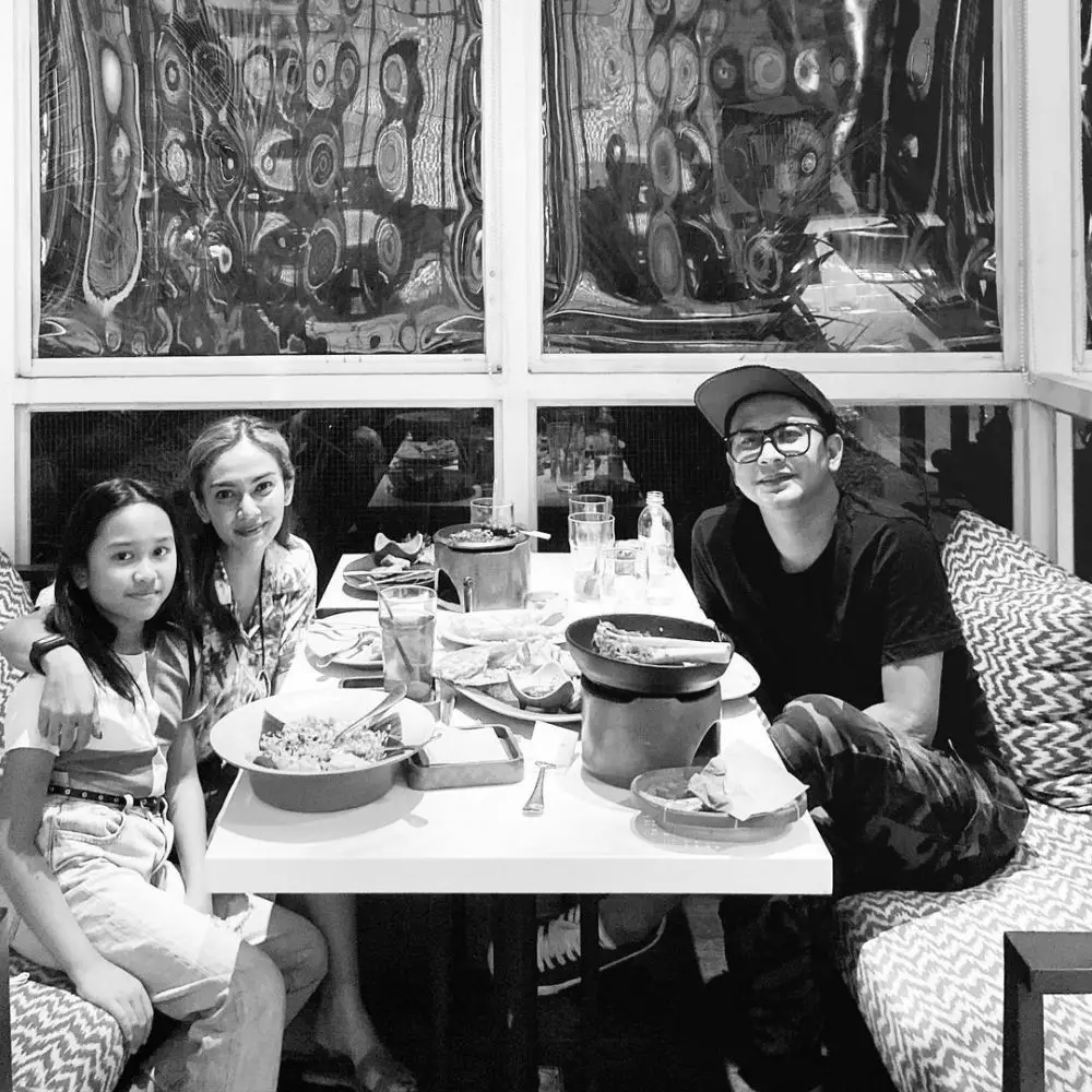 potret kompak Masayu Anastasia dan Lembu © Instagram