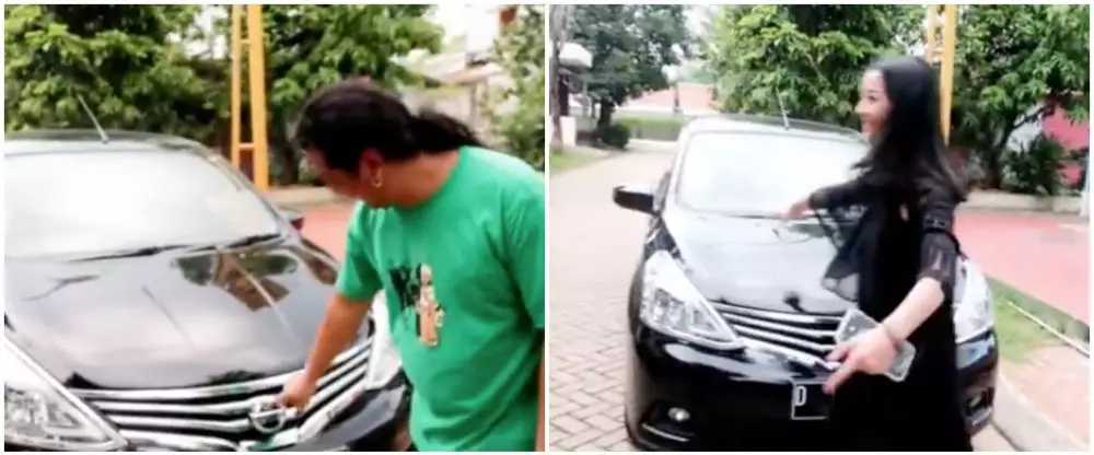 pesinetron beri mobil ke ortu © 2021 berbagai sumber