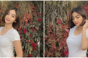 Potret Glenca Chysara pamer baby bump di Ikatan Cinta, fans histeris