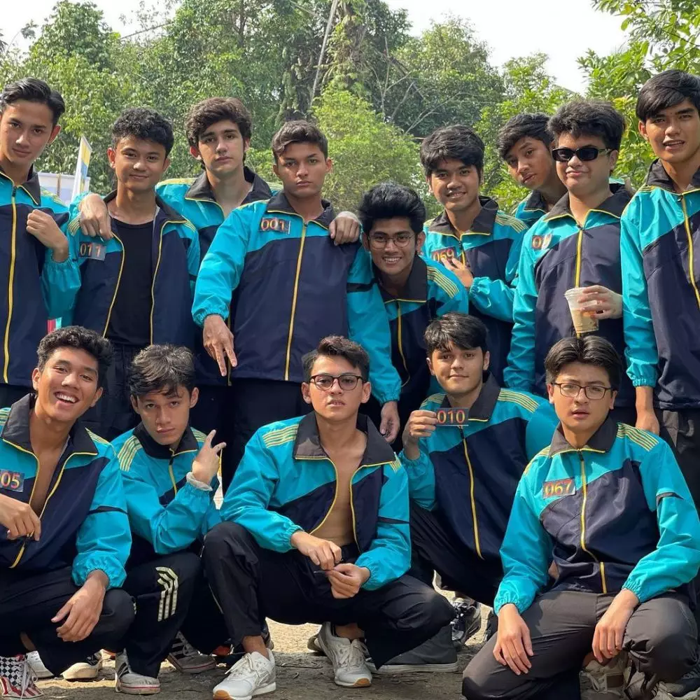 Dari Jendela SMP syuting adegan mirip Squad Game Instagram © 2021 brilio.net