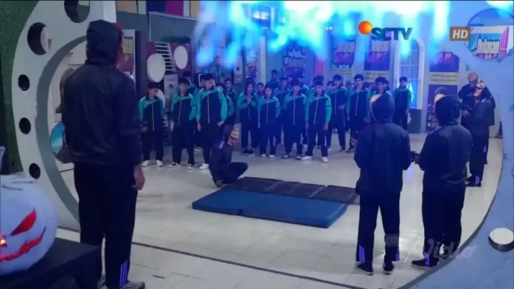 Dari Jendela SMP syuting adegan mirip Squad Game Instagram © 2021 brilio.net