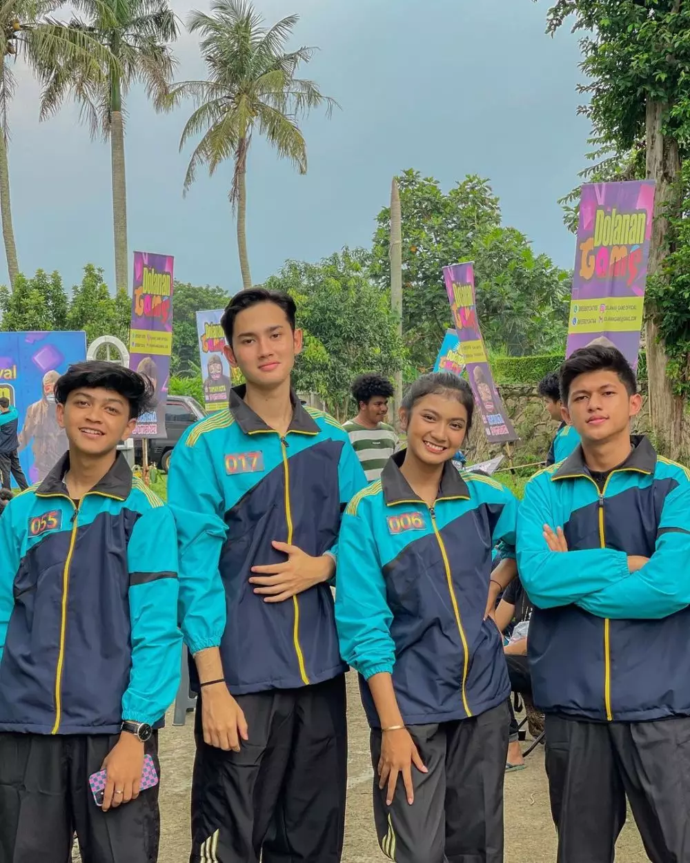 Dari Jendela SMP syuting adegan mirip Squad Game Instagram © 2021 brilio.net