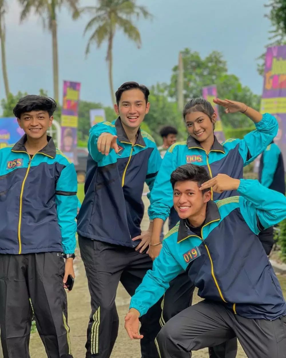 Dari Jendela SMP syuting adegan mirip Squad Game Instagram © 2021 brilio.net