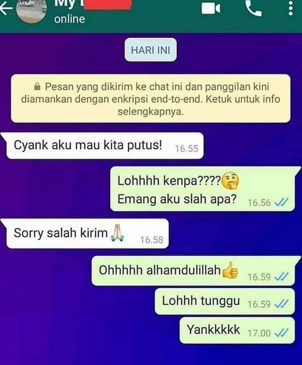 chat lucu ditikung teman nggak ya kira-kira © 2021 instagram.com