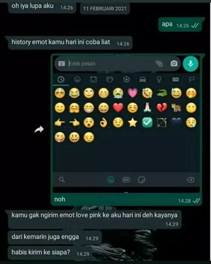 chat lucu ditikung teman nggak ya kira-kira © 2021 instagram.com