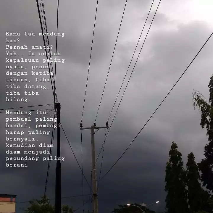 Kata-kata tentang mendung © 2021 brilio.net