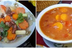 9 Resep sup kacang merah, kuahnya nendang dan bernutrisi