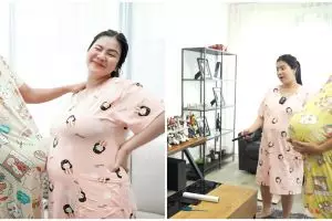 11 Momen Felicya Angelista prank Caesar Hito peragakan hamil, kocak