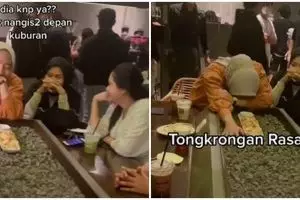 Berasa nongkrong di kuburan, kafe ini sediakan meja mirip peti mati